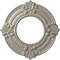 Ekena Millwork Benson Ceiling Medallion (Fits Canopies up to 4 1/8"), 9"OD x 4 1/8"ID x 5/8"P, Pearl White CM09BNPWS - alternate 1
